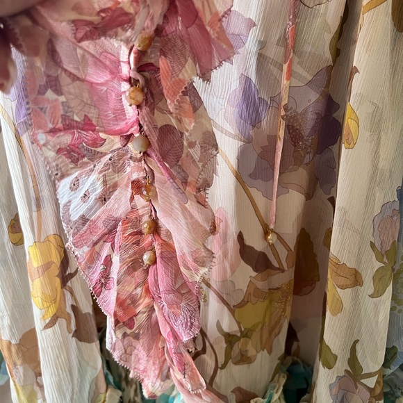 Zimmermann silk tunic- dress - Picture 5 of 8